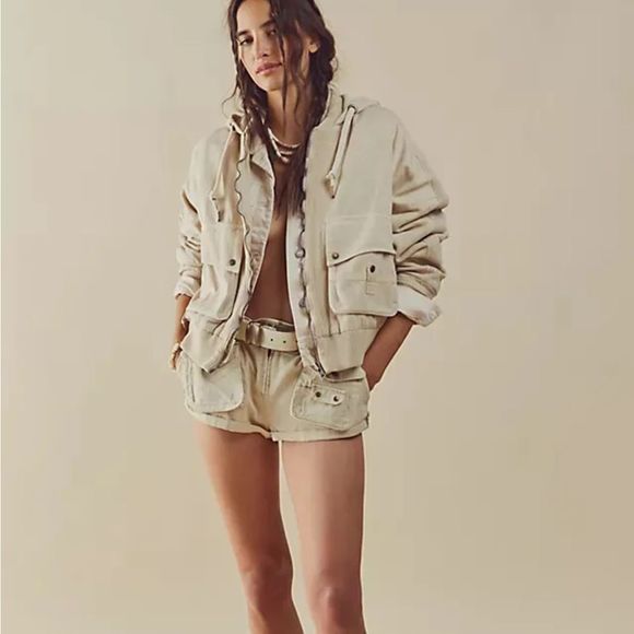 Free People Jackets & Blazers - NWT! Free People Coat S : XS Cream in color, brand new with tags!